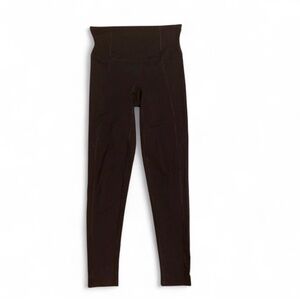 SPANX Leggings Women’s Size Medium Black Pull On Seamed Comfy